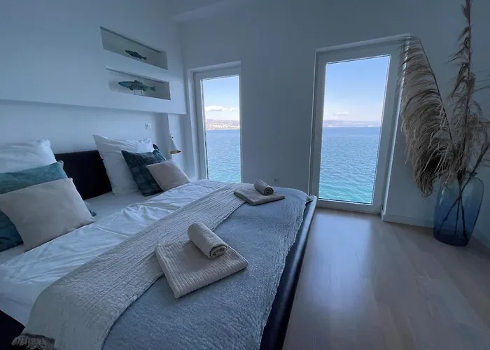 Apartman First Row To The Sea Abbázia